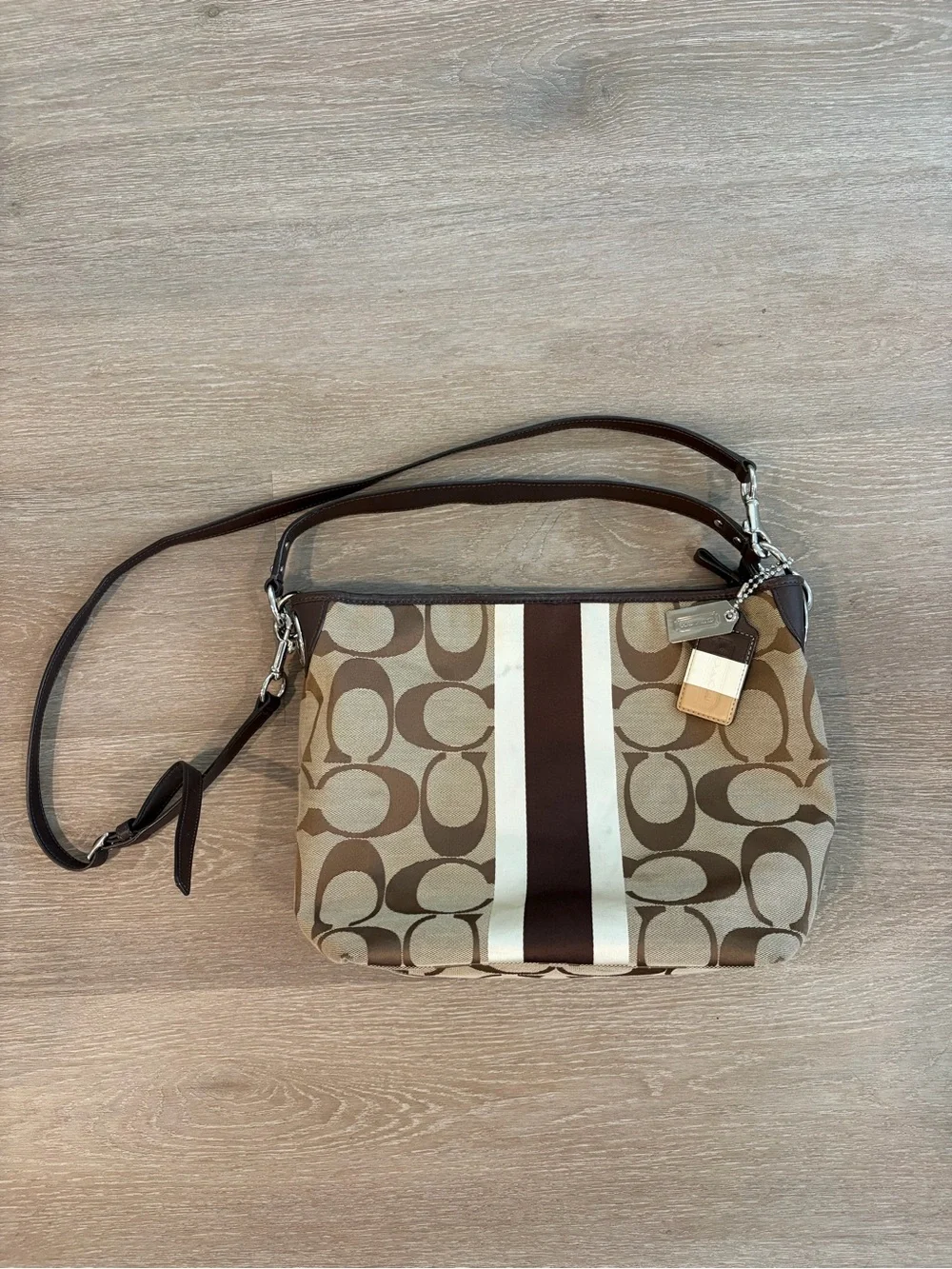 Coach Signature Canvas Crossbody Bag